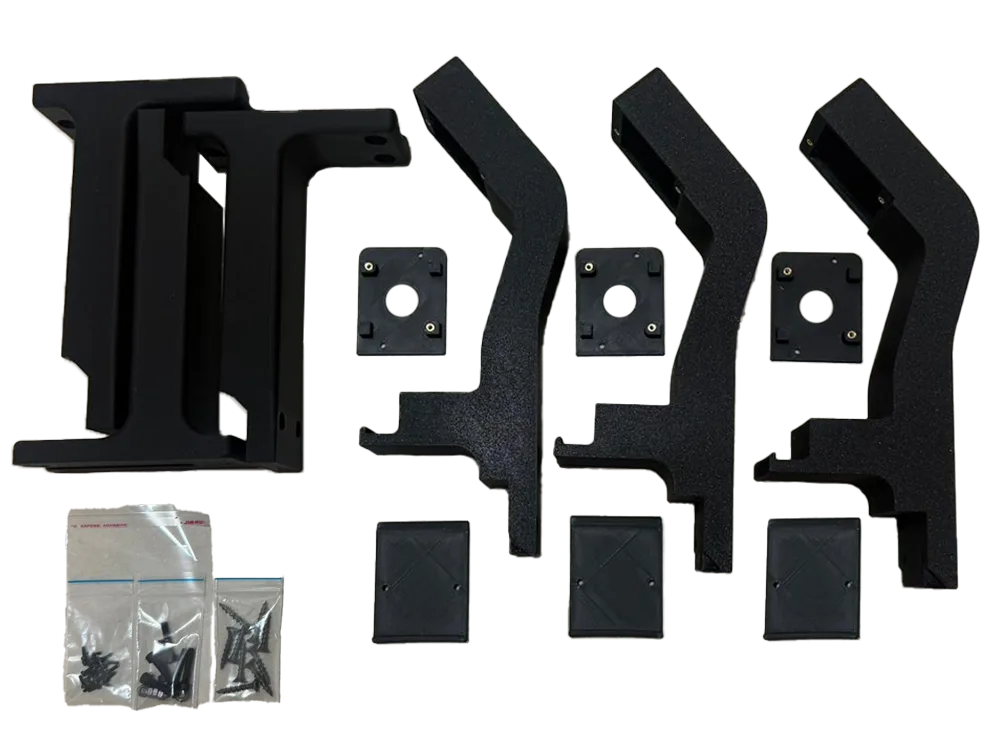 Lieferumfang Kamerahalter Target Corona – zum Vergrößern klicken